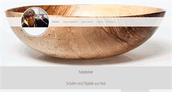 Desktop Screenshot of holzdreher.de